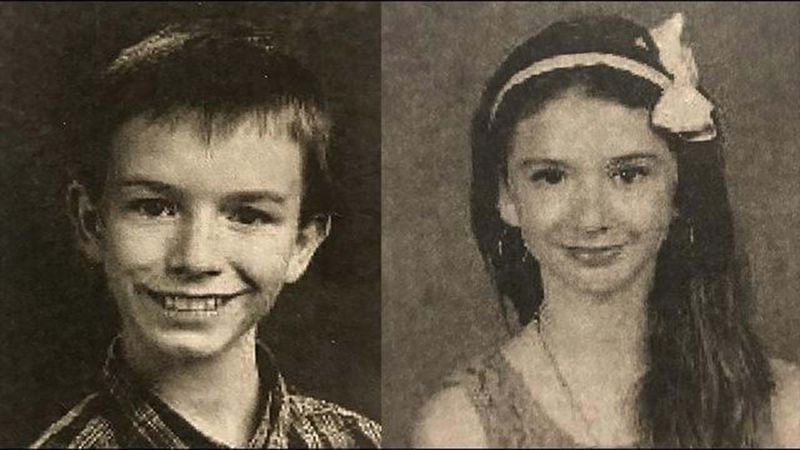 Elwyn 'JR' Crocker Jr., left and his younger sister, Mary Crocker, were found buried in their family's backyard in rural Effingham County, Georgia, back in December. Five family members are facing charges in connection with their deaths.