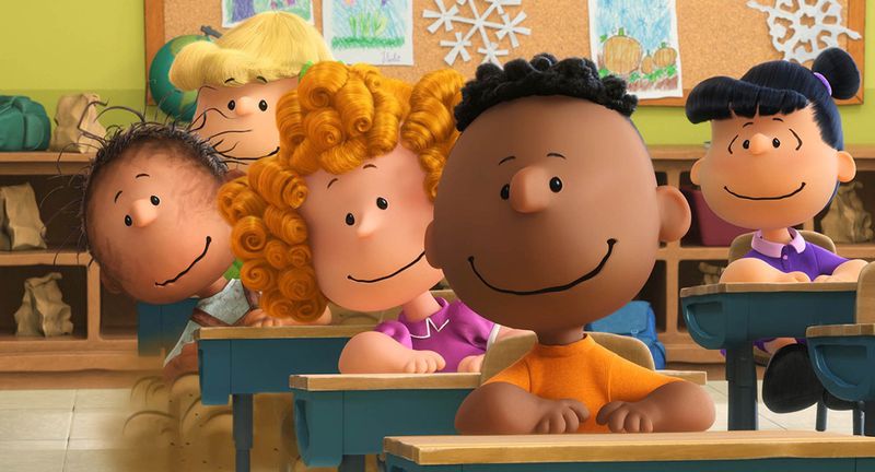 Franklin and friends in “The Peanuts Movie,” based on characters created by Charles Schulz. (20th Century Fox)