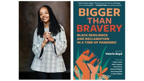 The late Valerie Boyd, founding director of UGA's Narrative Nonfiction Writing MFA program, edited "Bigger Than Bravery," an anthology of essays and poems.