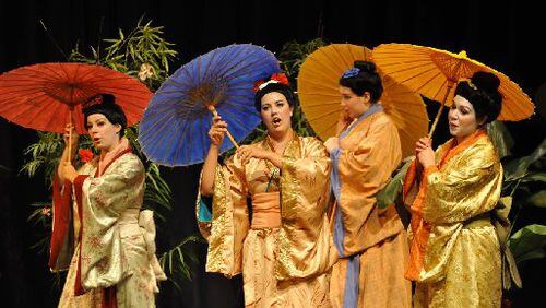 Peach State Opera, shown performing "Madame Butterfly" in 2013, received a Georgia Council for the Arts grant.