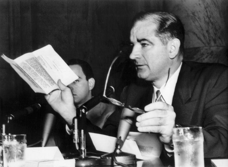 U.S. Senator Joseph McCarthy (1950s)