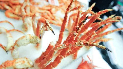 Two customers at an Alabama restaurant got into an argument over crab legs.