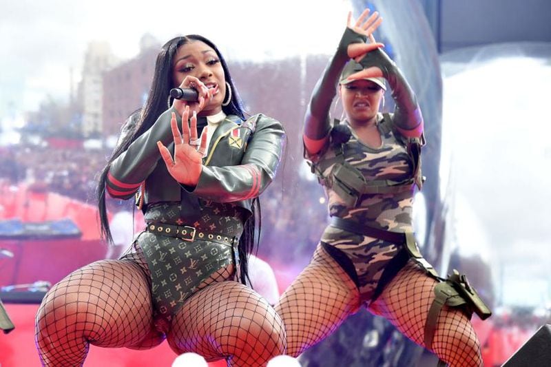 Rising hip-hop artists such, as Megan Thee Stallion, will be performing at different venues across Atlanta. Credit: Noam Galai (Getty Images for MTV)