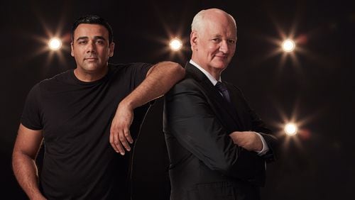 Improvisational performer Colin Mochrie and Master Hypnotist Asad Mecci will perform their show “Hyprov: Improv Under Hypnosis” Jan. 14 at the Sandy Springs Performing Arts Center.
