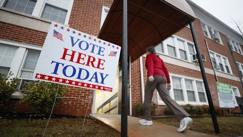 President Joe Biden’s plan to put Georgia near the start of the presidential primary calendar still faces significant hurdles in the Republican-controlled state. (Miguel Martinez/The Atlanta Journal-Constitution)