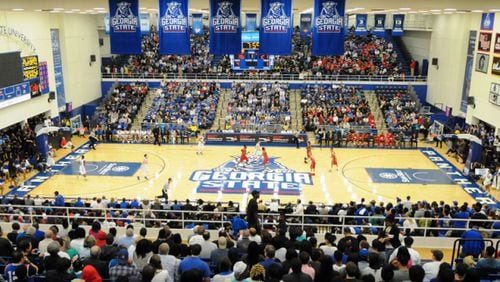 The floor of the Sports Arena. (Georgia State)