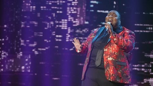 Willie Spence performing during the season finale of "American Idol" on Sunday, May 23, 2021. (ABC/Eric McCandless)