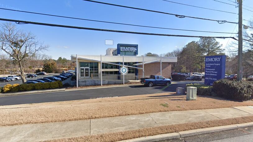 4555 North Shallowford Road is one of the two properties the city intends to sell.