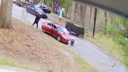 Police in Atlanta are working to identify the suspect, who was captured on surveillance footage on the day of the shooting.