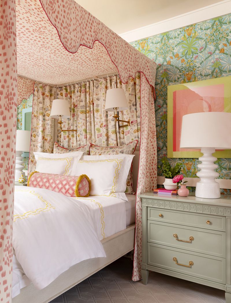 Nothing says girly like a cozy canopy bed.
(Courtesy of Colordrunk Designs)