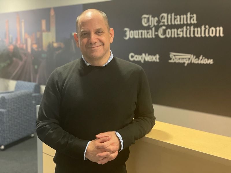 Andrew Morse has been named the president and publisher of The Atlanta Journal-Constitution. (J. Scott Trubey/The Atlanta Journal-Constitution)