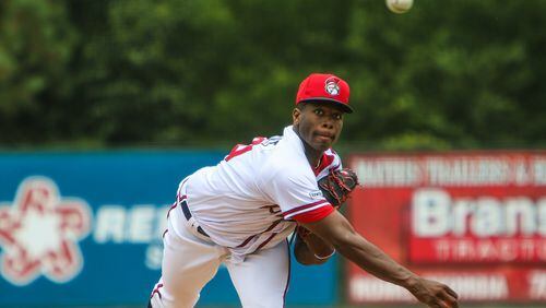 Touki Toussaint has rebounded from a lackluster start to the 2016 season with the Rome Braves PHOTO COURTESY ROME BRAVES