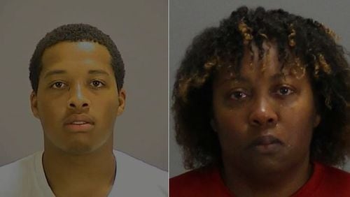 Christopher D. Walthall (left), Sonya E. Walthall (Credit: Clayton County Police Department)