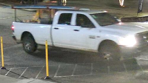 Gwinnett County police need help identifying the driver of this Dodge Ram pickup truck. It is of interest in a fatal hit-and-run investigation from March 3.