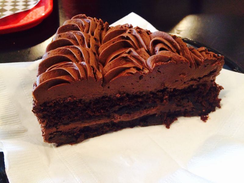 Old Fashioned Chocolate Layer Cake is a crowd favorite at Southern Sweets Bakery. Photo by Ligaya Figueras