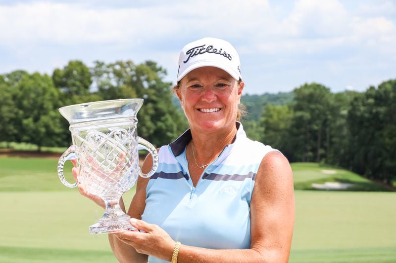 Laura Coble of Augusta won the 2022 Georgia Senior Women's Championship at Cherokee Town and Country Club for the seventh time.