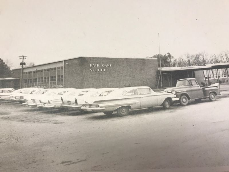 Fair Oaks Elementary School circa 1962.