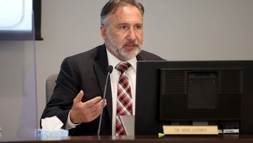 Fulton County Schools Superintendent Mike Looney recommended a $1.6 billion budget for the fiscal year that begins July 1. (Jason Getz / Jason.Getz@ajc.com)