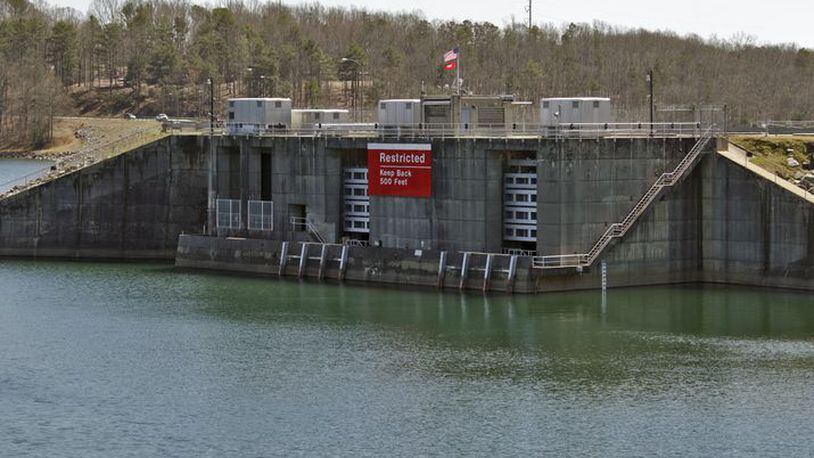 How much water Georgia can withdraw from Lake Lanier to meet its growth needs has been the subject of a long legal battle between Alabama, Florida and Georgia. (AJC/Bob Andres)