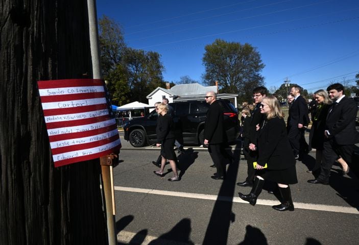 Rosalynn Carter funeral in Plains