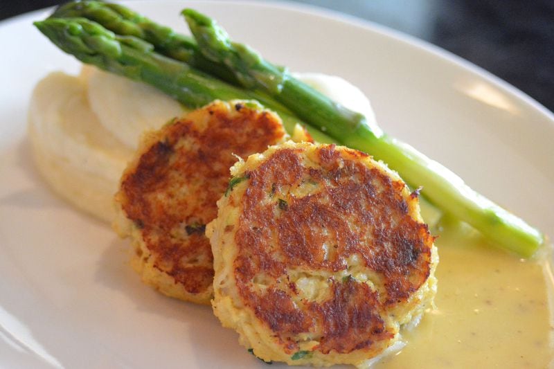 Crab cakes were another menu favorite at the Buckhead Diner. Courtesy of Adrienne Harris
