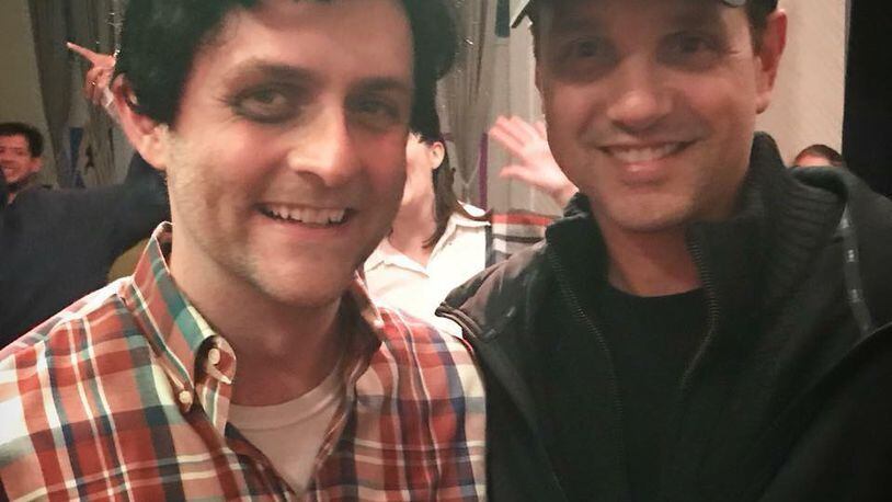 The Karate Kids: Ralph Macchio with Eli Banks of Twinhead Theatre, one of the actors who took on the role at the Atlanta Fringe Festival. Photo: Courtesy of Atlanta Fringe Festival