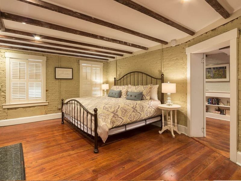 The Southern Belle Garden apartment offers a romantic respite inside its lovingly appointed 1,350 square feet.