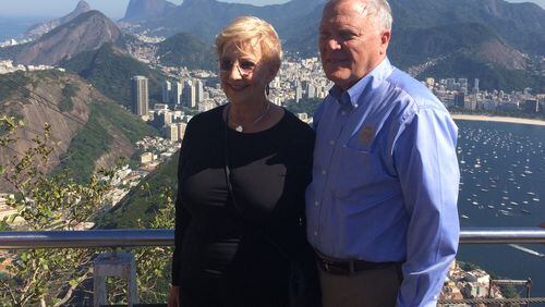 Gov. and Mrs. Deal in Brazil. AJC file photo