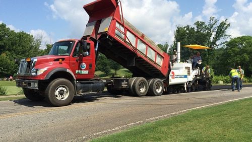 Beginning this month, resurfacing projects are taking place in several subdivisions in Cherokee County from 8 a.m. to 6 p.m. Monday through Friday until the projects are complete by this fall. (Courtesy of Cherokee County)