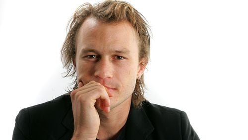 Actor Heath Ledger from the film 'Candy' poses for portraits in the Chanel Celebrity Suite at the Four Season hotel during the Toronto International Film Festival on September 8, 2006 in Toronto, Canada. (Photo by Carlo Allegri/Getty Images)