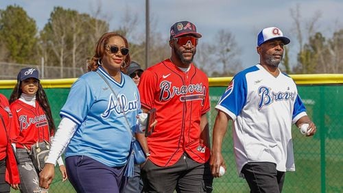 Atlanta Braves star Michael Harris II was celebrated with Michael Harris II Day at Stockbridge High School on February 7, 2023. (Photo Courtesy of Ben Ennis)