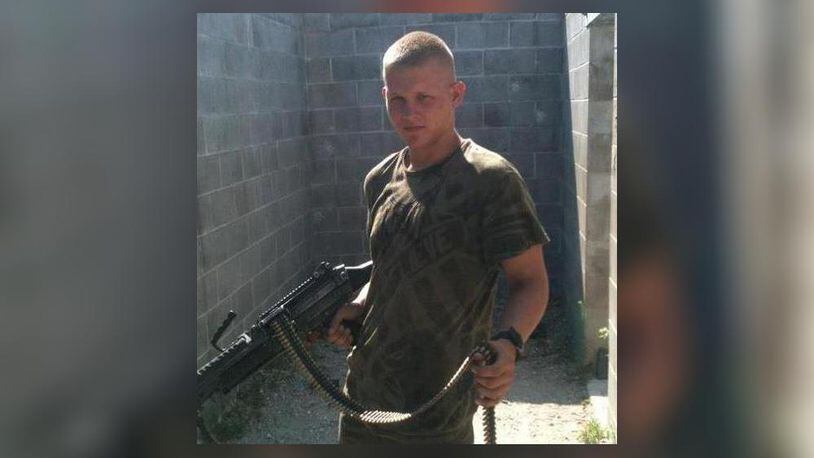 Former Marine and Wilkinson County deputy Cody Griggers in a photo from his Facebook page. Griggers was arrested in November 2020 on federal weapons charges. He is scheduled to be sentenced in June 2021.