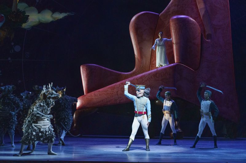 The Atlana Ballet began performing "The Nutcracker" in 1959 and it has become a staple of the holiday season for generations of Atlantans. Seen here is a moment from the 2022 version of Tchaikovsky's ballet, choreographed by Yuri Possokhov. Photo: Kim Kenney