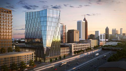 NCRs planned headquarters in Midtown Atlanta. Courtesy of NCR.