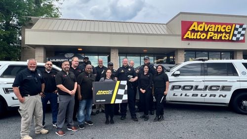 Advance Auto Parts has partnered with the Lilburn Police Department to launch a unique program designed to increase roadway safety. (Courtesy Advance Auto Parts)