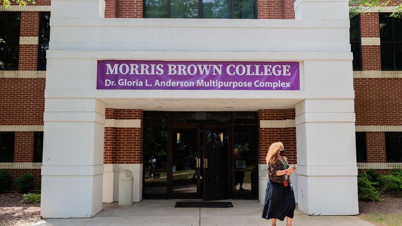 Morris Brown College lifted a mask mandate for students and employees. (Arvin Temkar/AJC file photo)