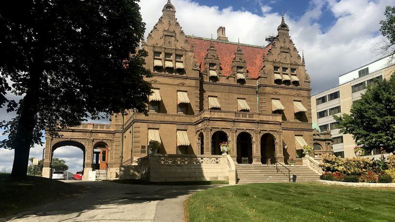 The Pabst Mansion was completed in 1892 . Through years of restoration and acquisition of original artifacts and furniture, it looks today much as it did with the beer baron’ family moved in. (Amy Bertrand/St. Louis Post-Dispatch/TNS)