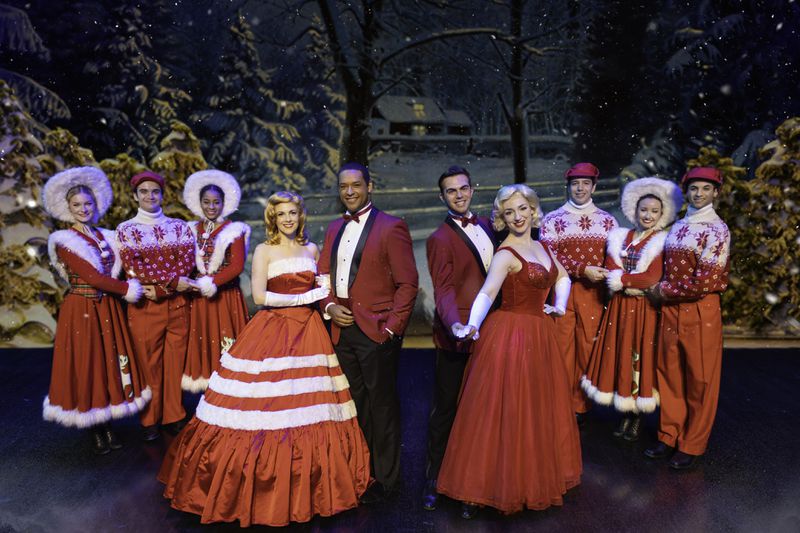 The cast of “White Christmas” has taken on the show’s challenges with passion.