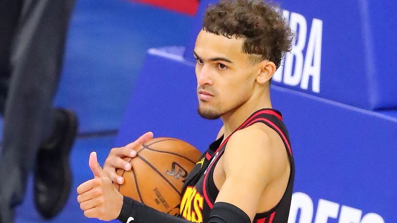 Hawks point guard Trae Young
