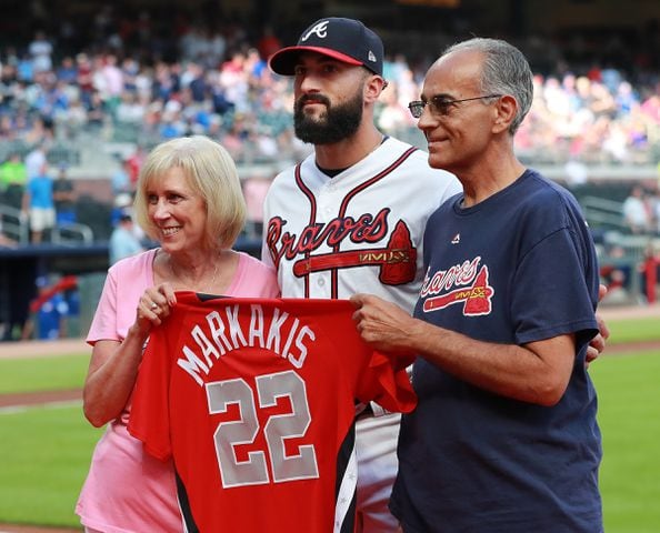 Photos: Braves’ All-Stars come home