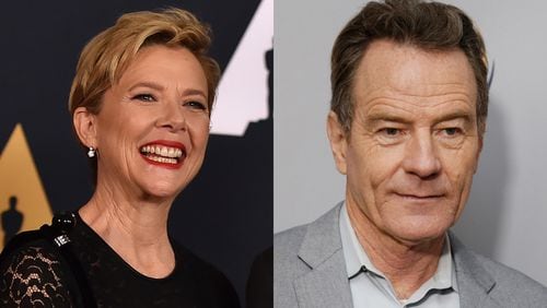 Annette Bening and Bryan Cranston star in a new film shooting in Georgia "Jerry and Marge Go Large." AP/BLOOMBERG