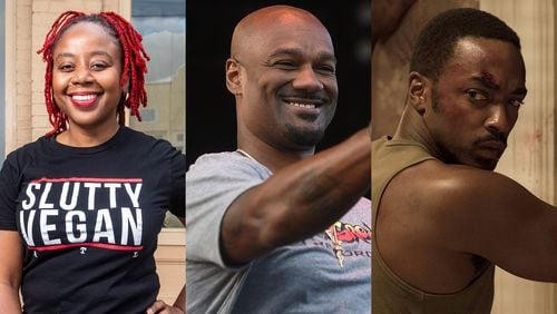 Big Tigger of V-103 is hosting a new Bike Fest charity event to give bikes away to children in need and features a charity bike ride including Slutty Vegan creator Pinky Cole and "Captain America" actor Anthony Mackie. AJC FILE PHOTOS/FIRST LIGHT PRODUCTIONS