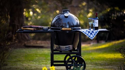 Kamado cooker from Goldens’ Cast Iron/Provided by John D. Pyle