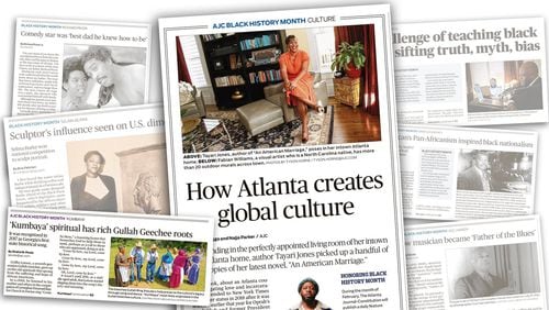 The Atlanta Journal-Constitution is recognizing Black History Month with daily features, plus a weekly series examining African American life in Atlanta.