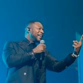 R&B singer Tank performs as the opening act of The Legacy Tour at State Farm Arena in Atlanta on Thursday, March 30, 2023. (Natrice Miller/ natrice.miller@ajc.com)