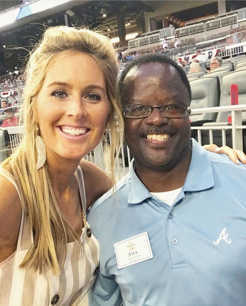 Atlanta artist Missy Maude met Alexander Harris at a Braves game about five years ago and have become friends. Harris was an usher near section where Maude s family held season tickets. Maude has helped provide a back-to-school supply drive and Christmas stockings for the EZET youth. CONTRIBUTED
