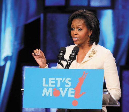 First lady Michelle Obama visits Atlanta