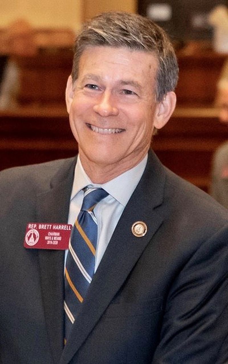State Rep. Brett Harrell, R-Snellville, describes himself as fiscally conservative but more of a moderate on social issues. For example, he introduced legislation to abolish capital punishment in the state. (Handout)
