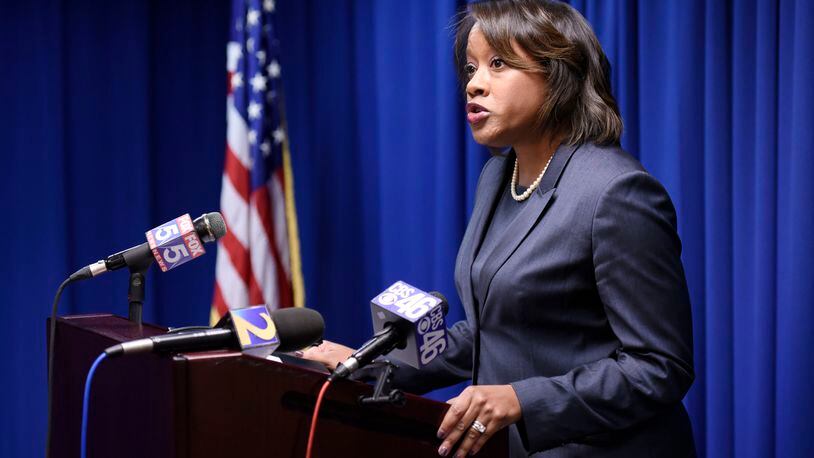 DeKalb District Attorney Sherry Boston said she needs $2 million to help reduce the county's court case backlog. (DAVID BARNES / SPECIAL)