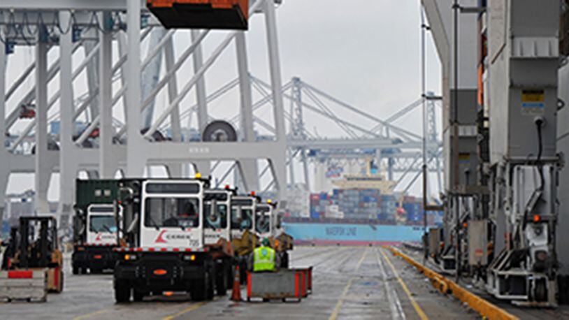 Georgia's leaders are pushing for the deepening of the Savannah harbor and port to accommodate larger cargo ships.